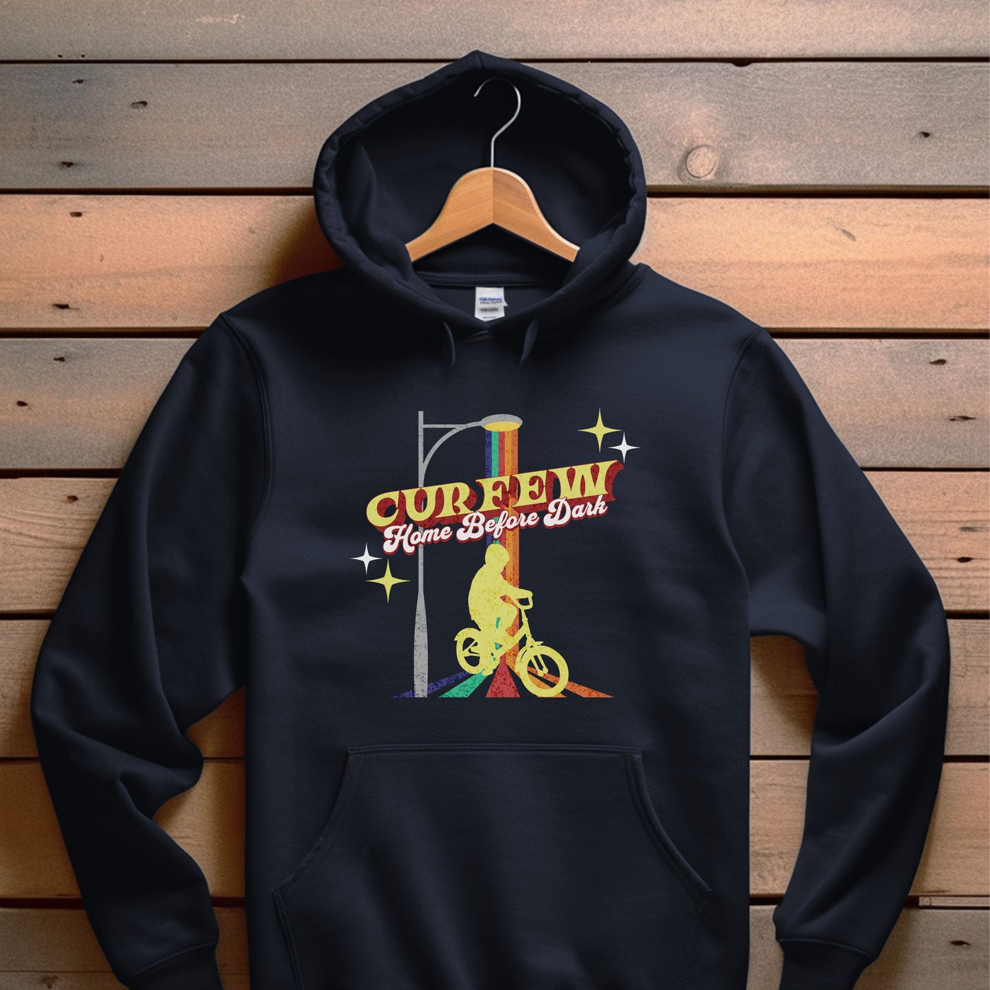 Curfew: Home Before Dark | Unisex Hooded Sweatshirt