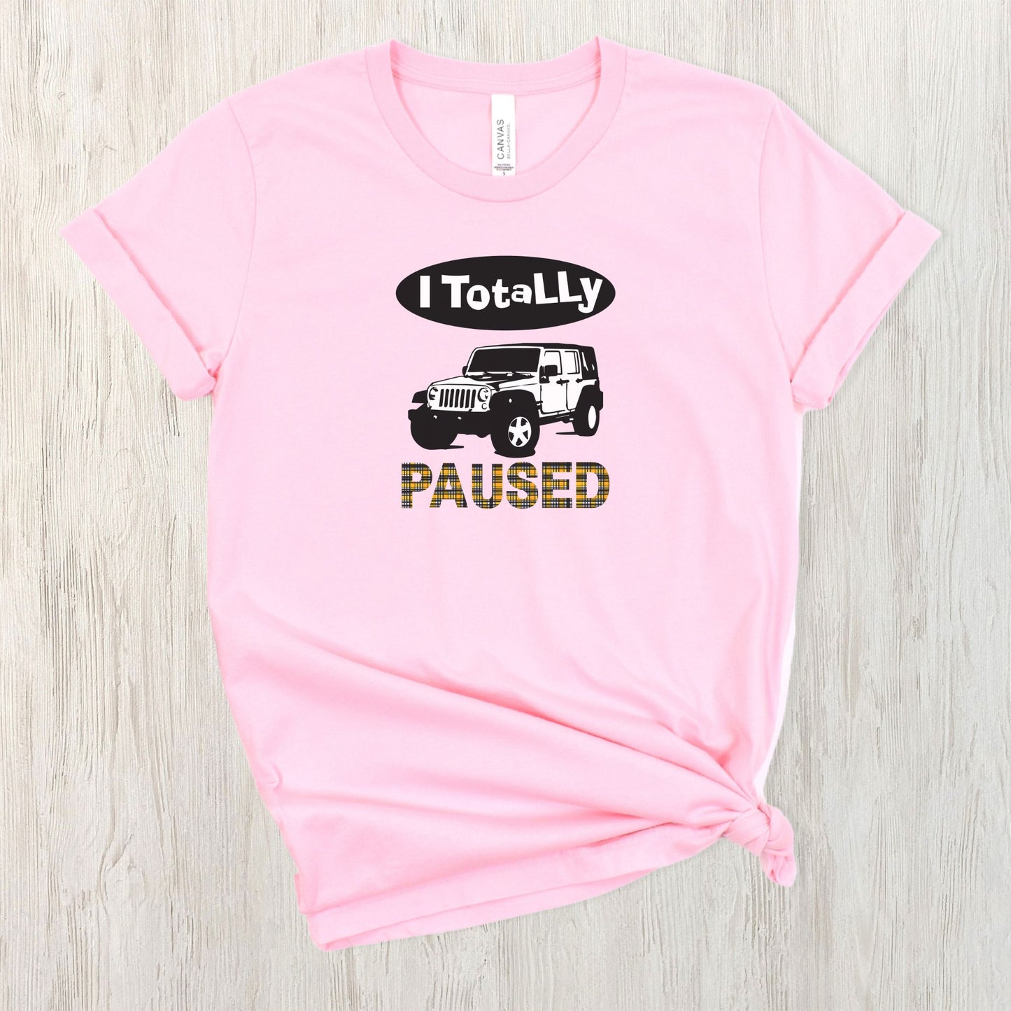 I Totally Paused | Unisex Jersey Short Sleeve Tee