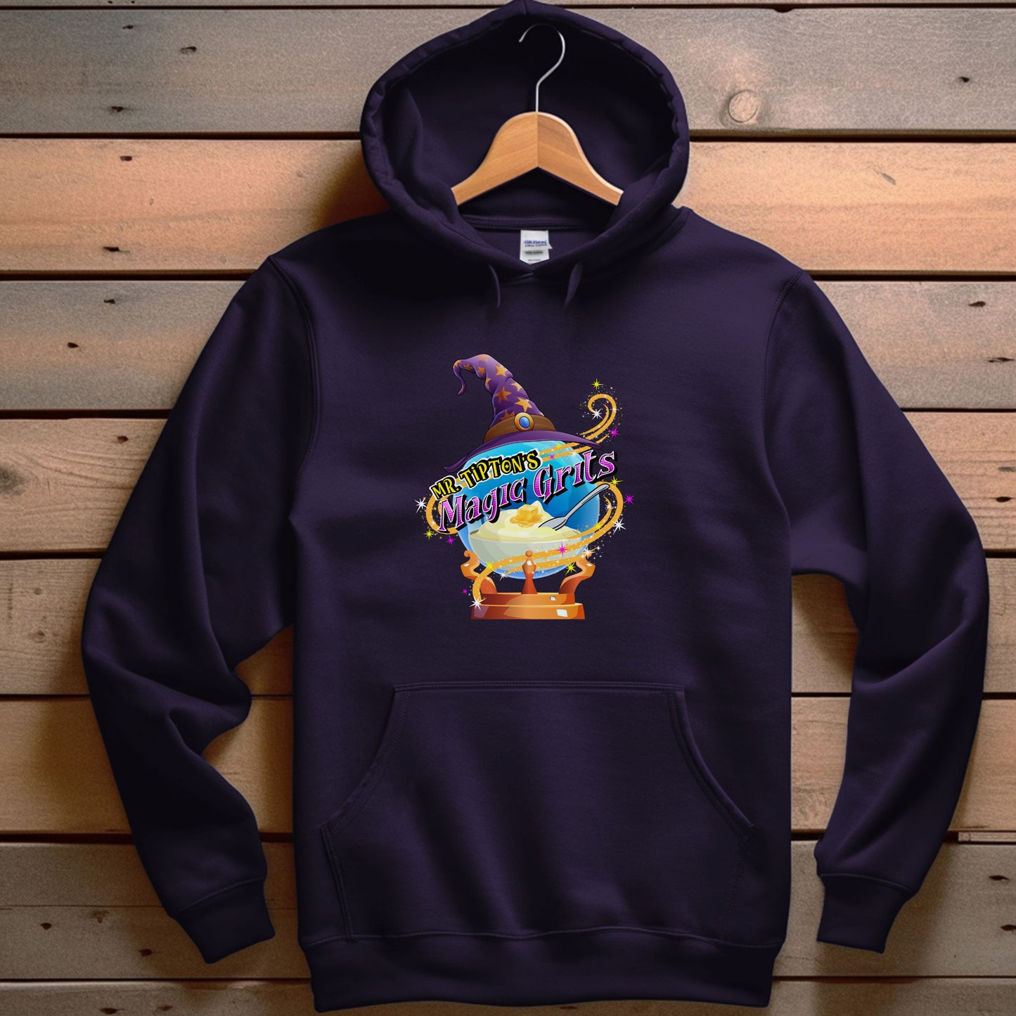 Mr. Tipton's Magic Grits | Unisex Hooded Sweatshirt