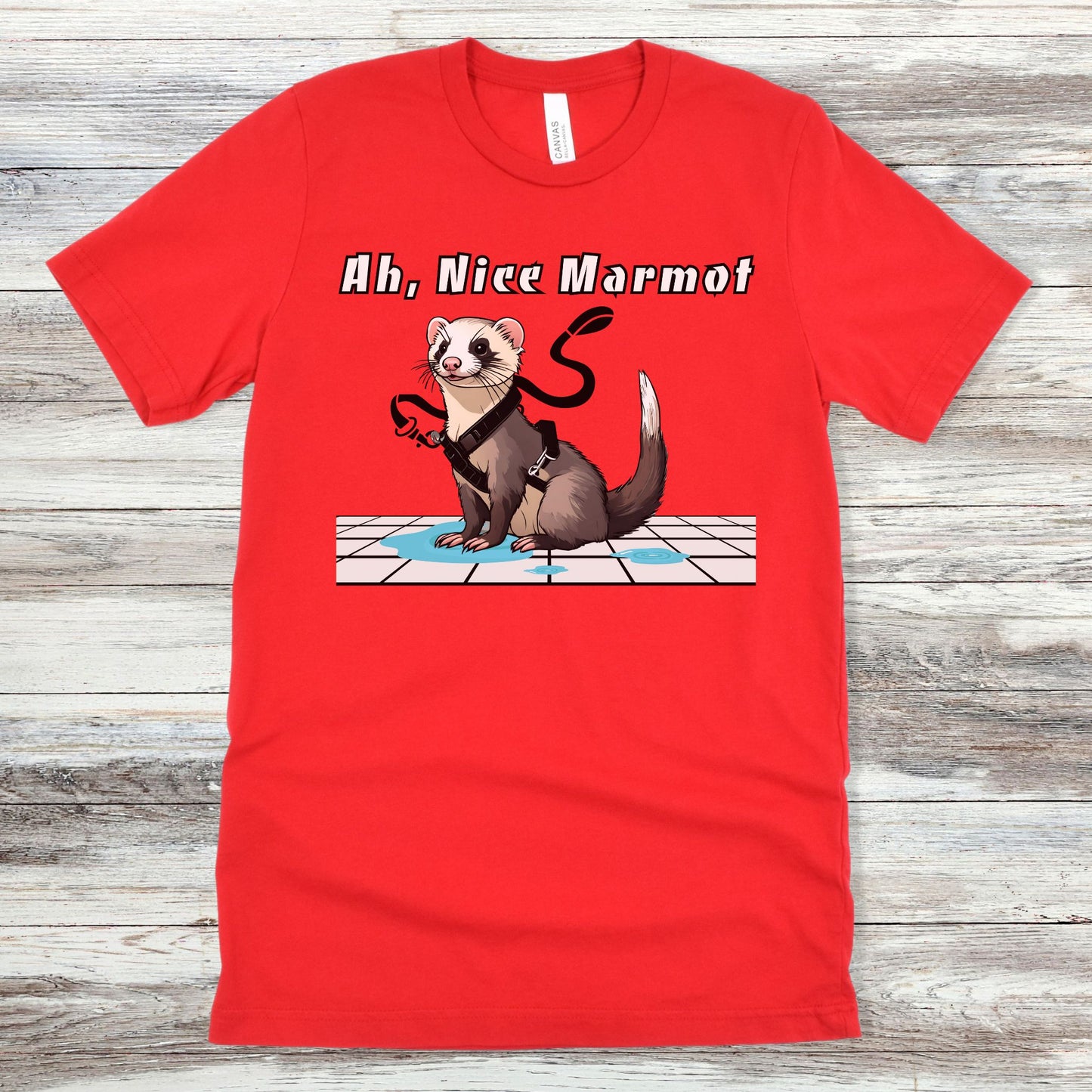Ah, Nice Marmot | Unisex Jersey Short Sleeve Tee