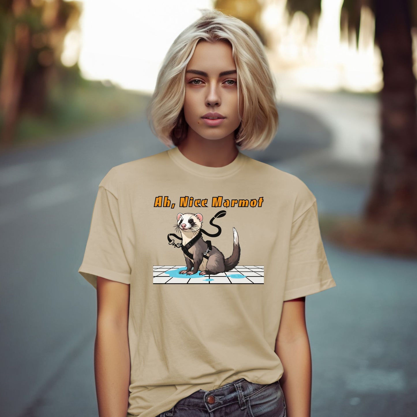 Ah, Nice Marmot | Unisex Jersey Short Sleeve Tee