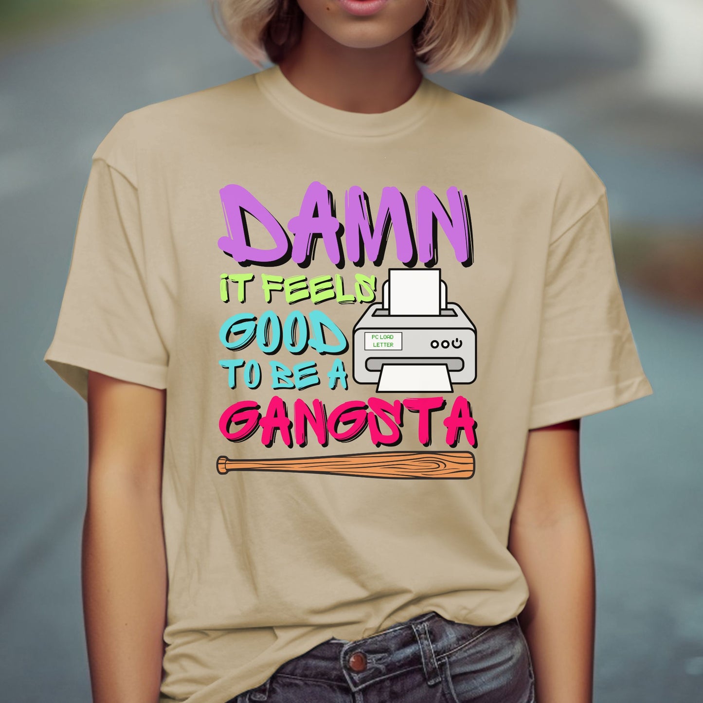 Damn It Feels Good to Be a Gangsta | Unisex Jersey Short Sleeve Tee