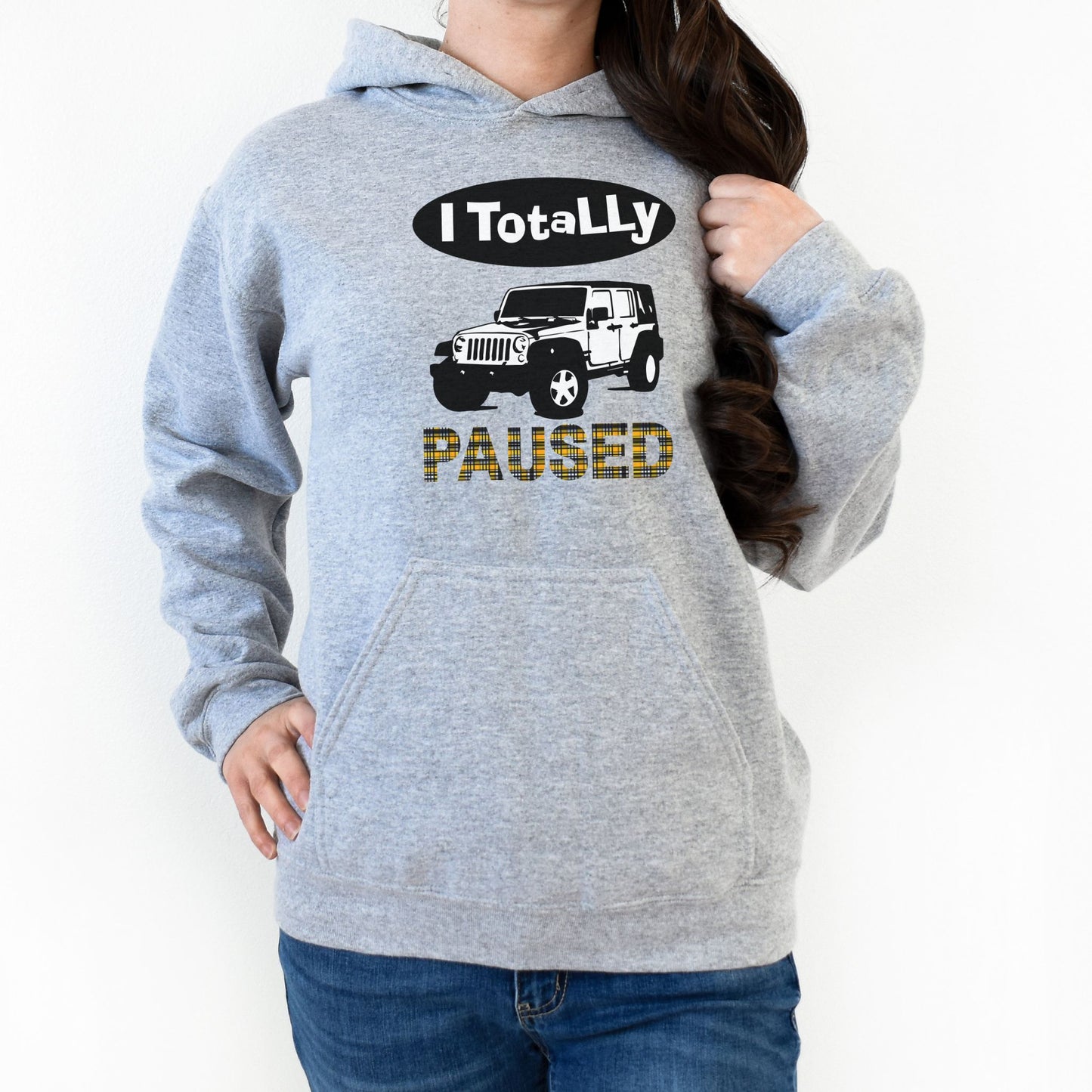 I Totally Paused | Unisex Hooded Sweatshirt