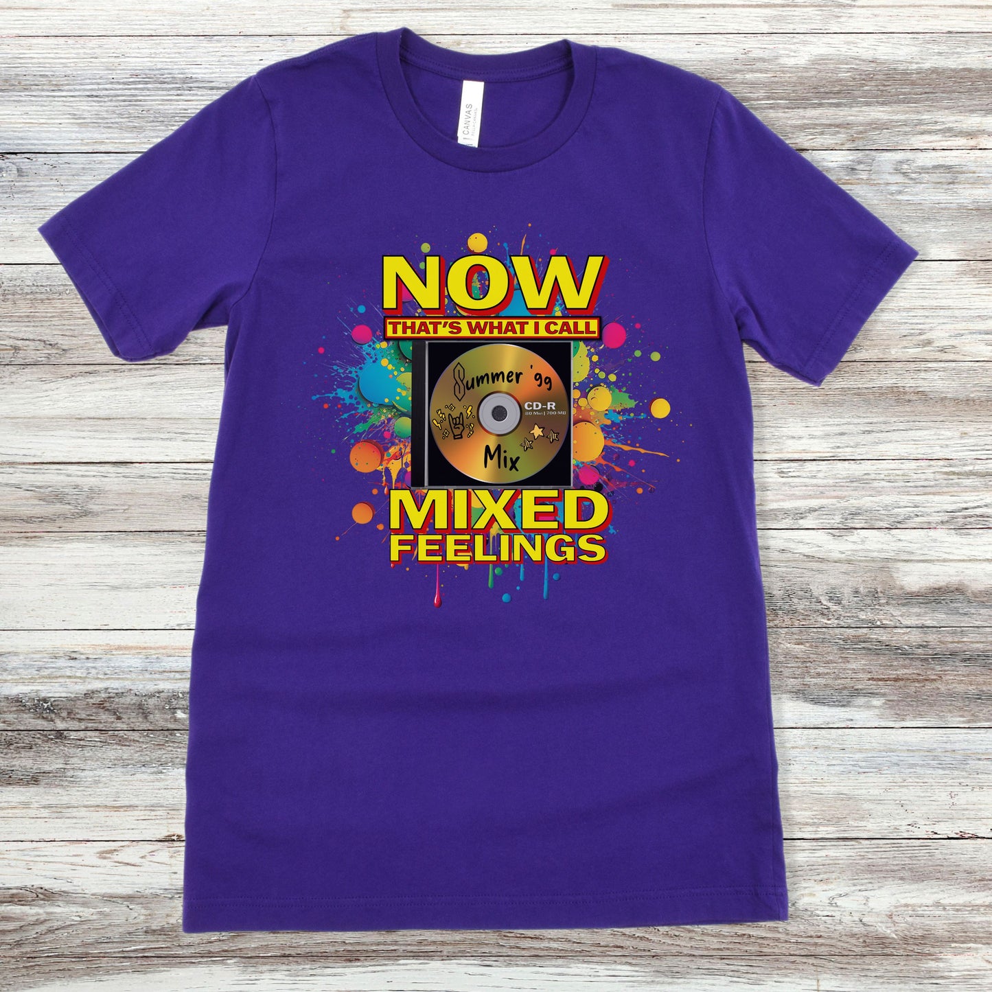 Now That's What I Call Mixed Feelings| Unisex Jersey Short Sleeve Tee