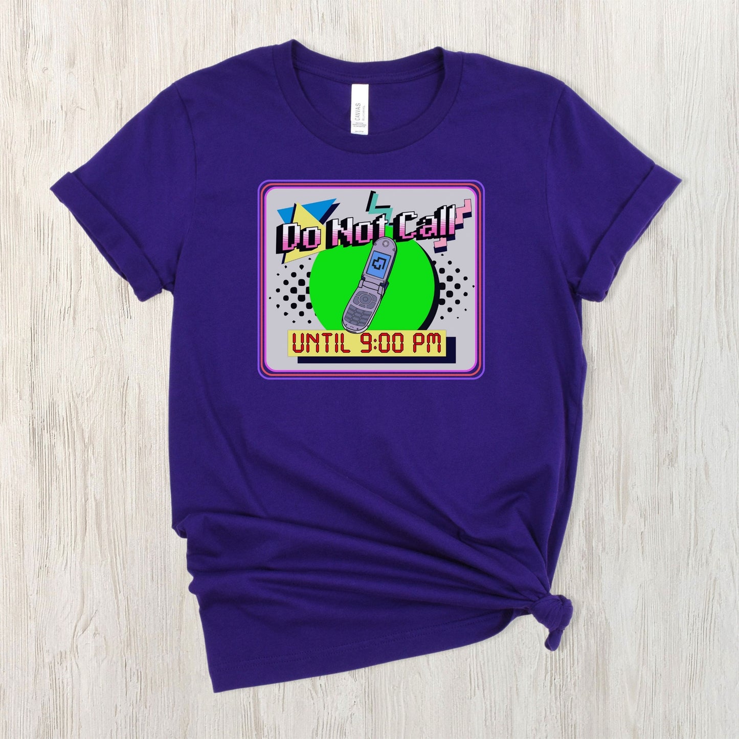 Do Not Call Until 9:00 PM | Unisex Jersey Short Sleeve Tee