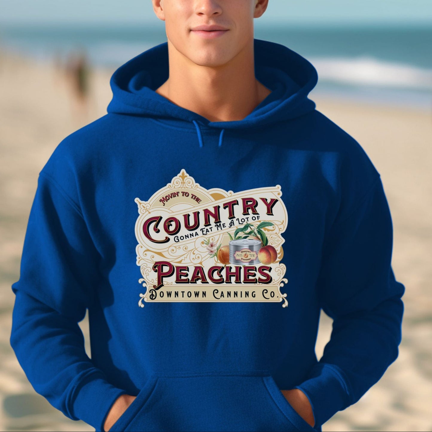 Country Peaches | Unisex Hooded Sweatshirt