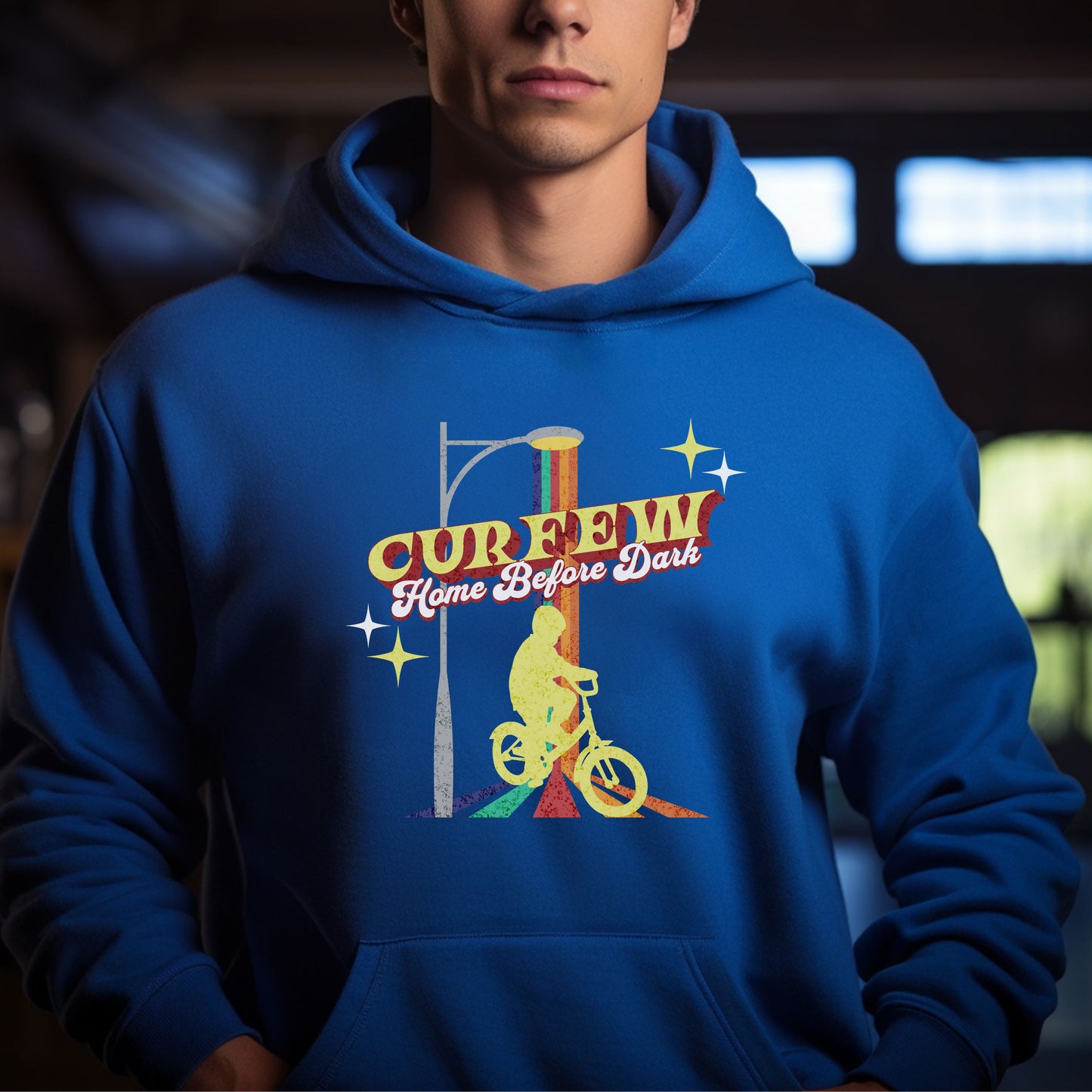 Curfew: Home Before Dark | Unisex Hooded Sweatshirt