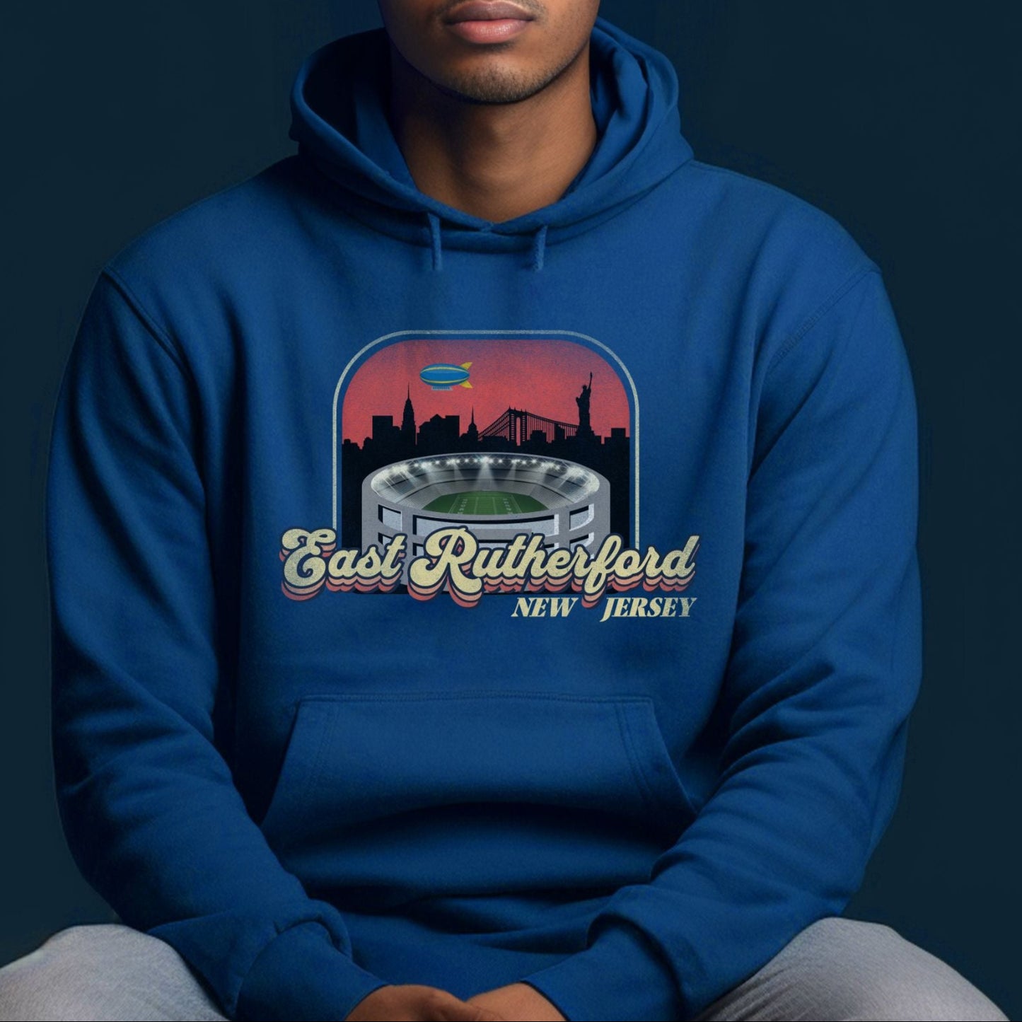 East Rutherford | Unisex Hooded Sweatshirt
