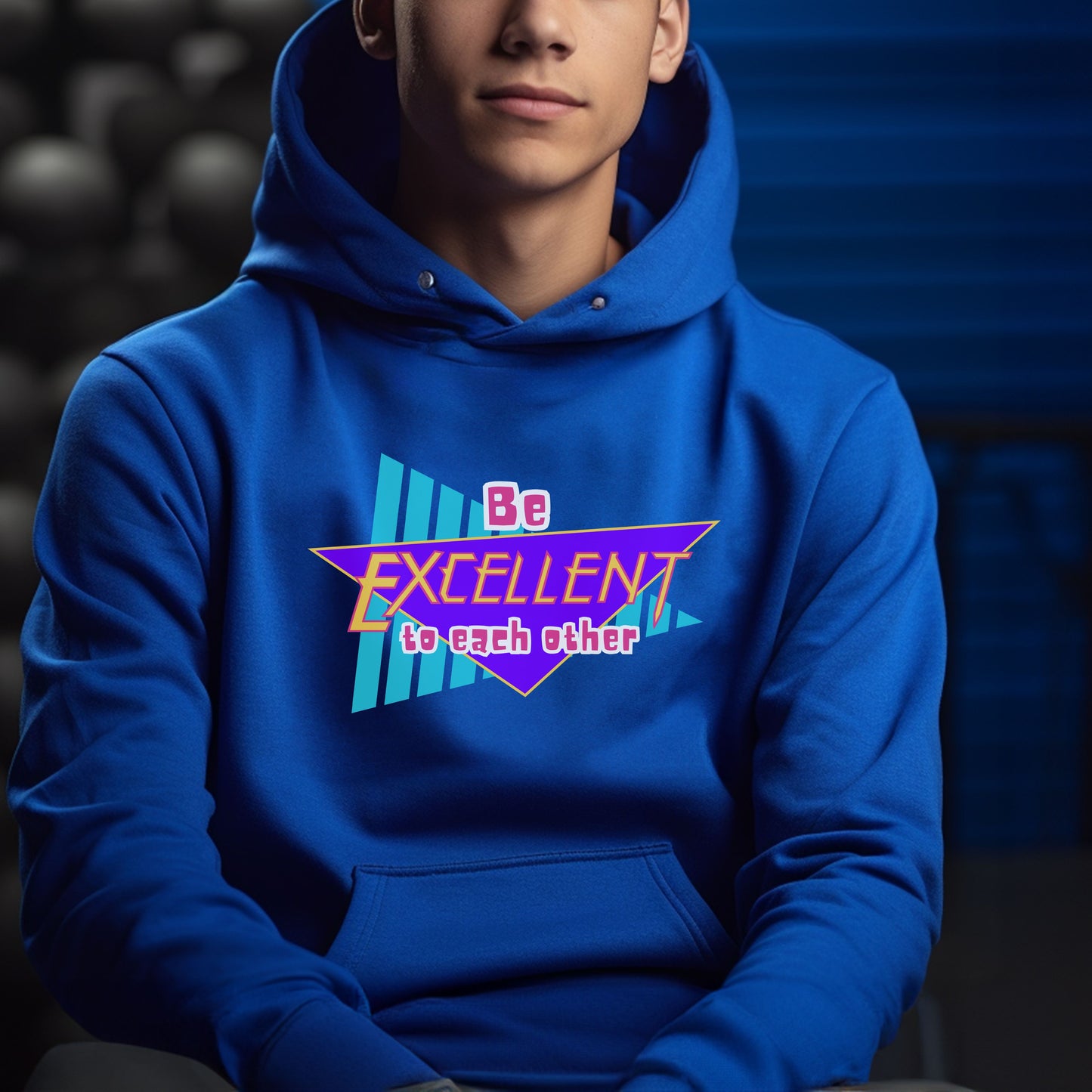 Be Excellent to Each Other | Unisex Hooded Sweatshirt