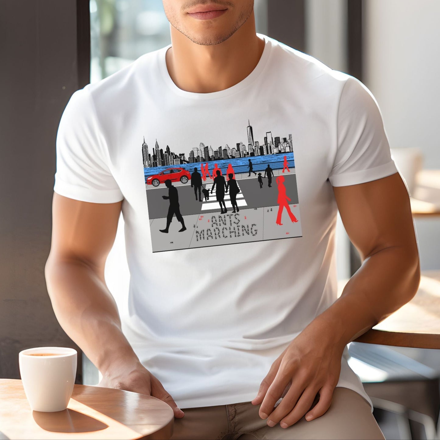 Ants Marching | Unisex Jersey Short Sleeve Tee