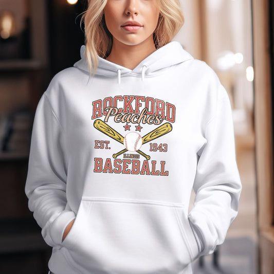 Rockford Peaches | Unisex Hooded Sweatshirt