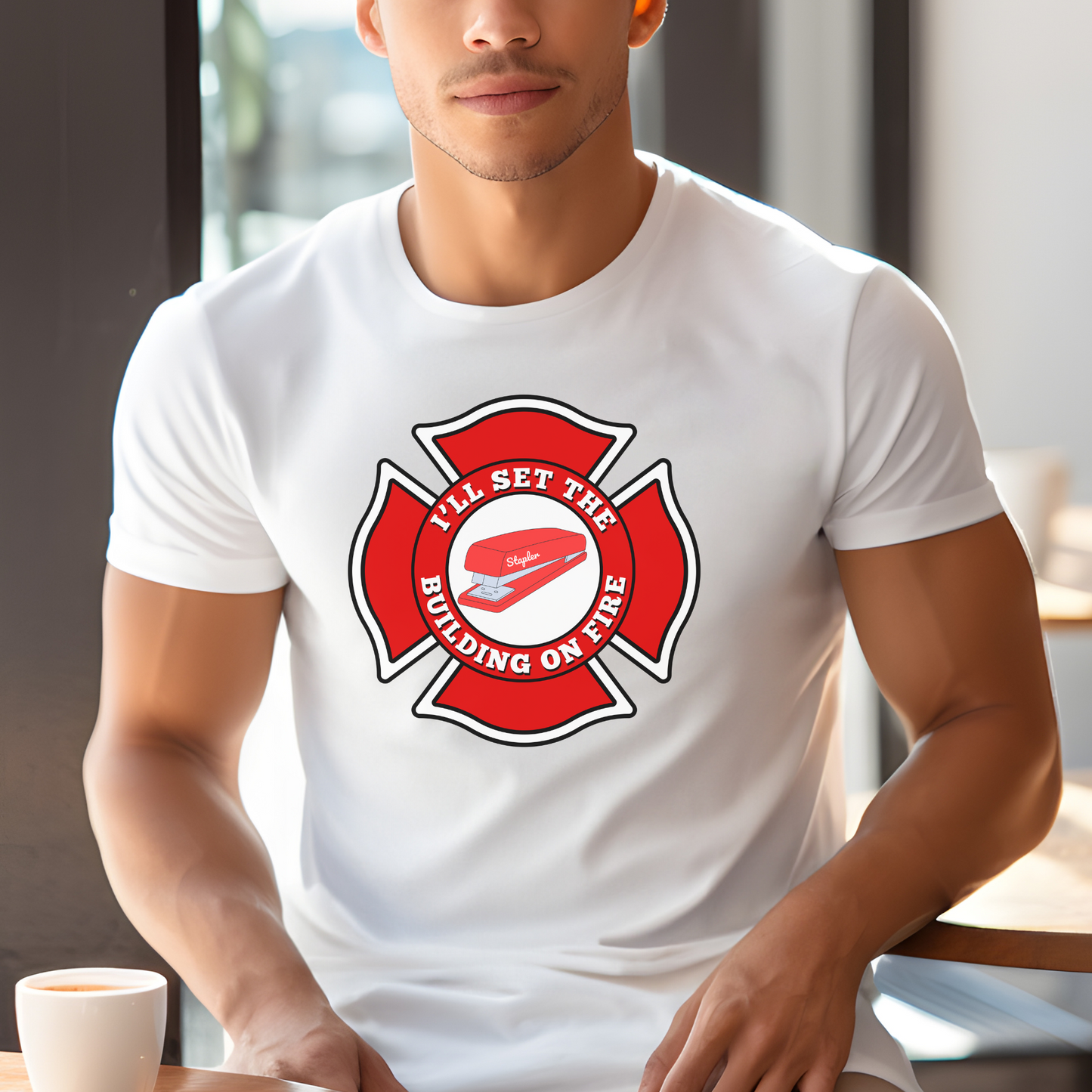 I'll Set the Building On Fire | Unisex Jersey Short Sleeve Tee
