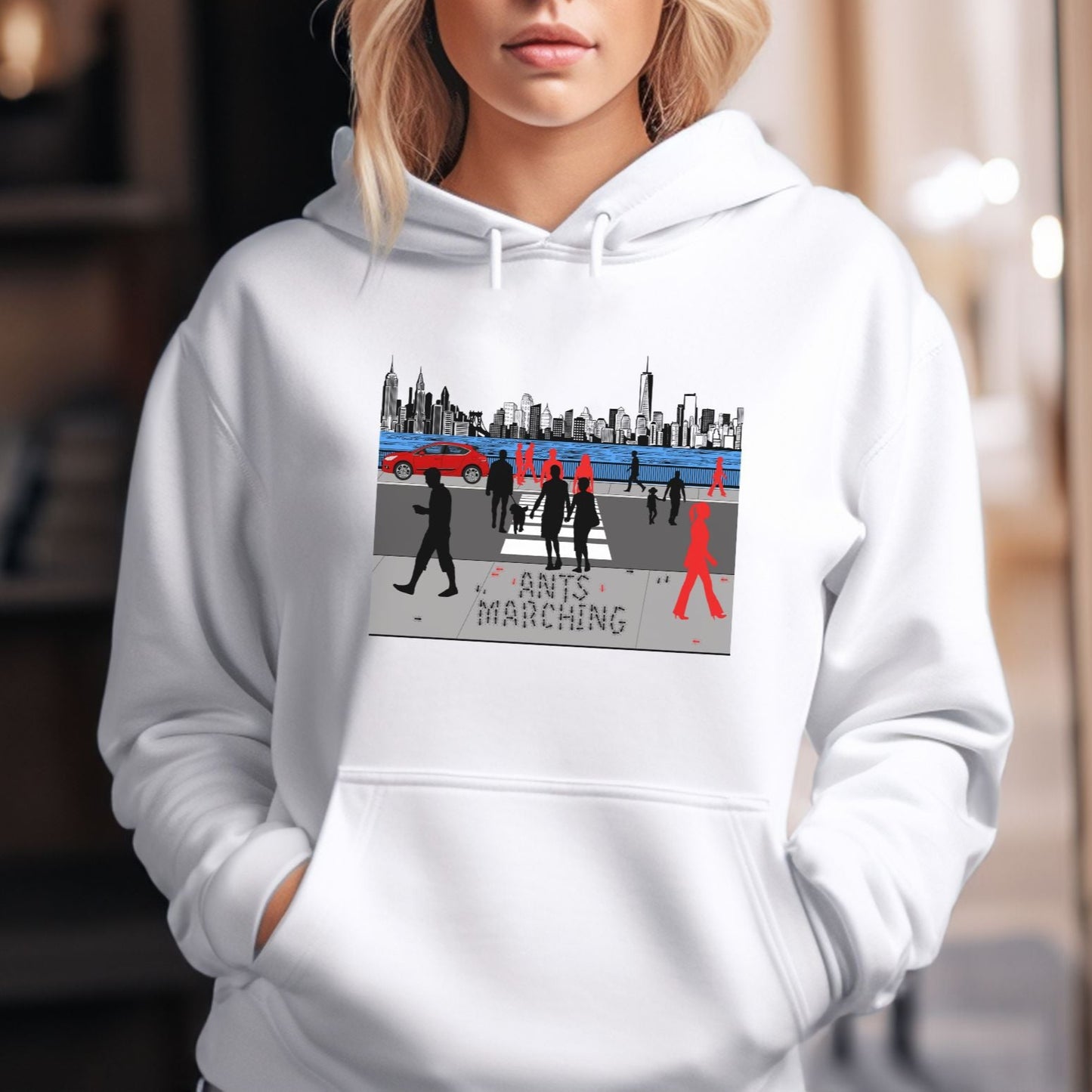 Ants Marching | Unisex Hooded Sweatshirt