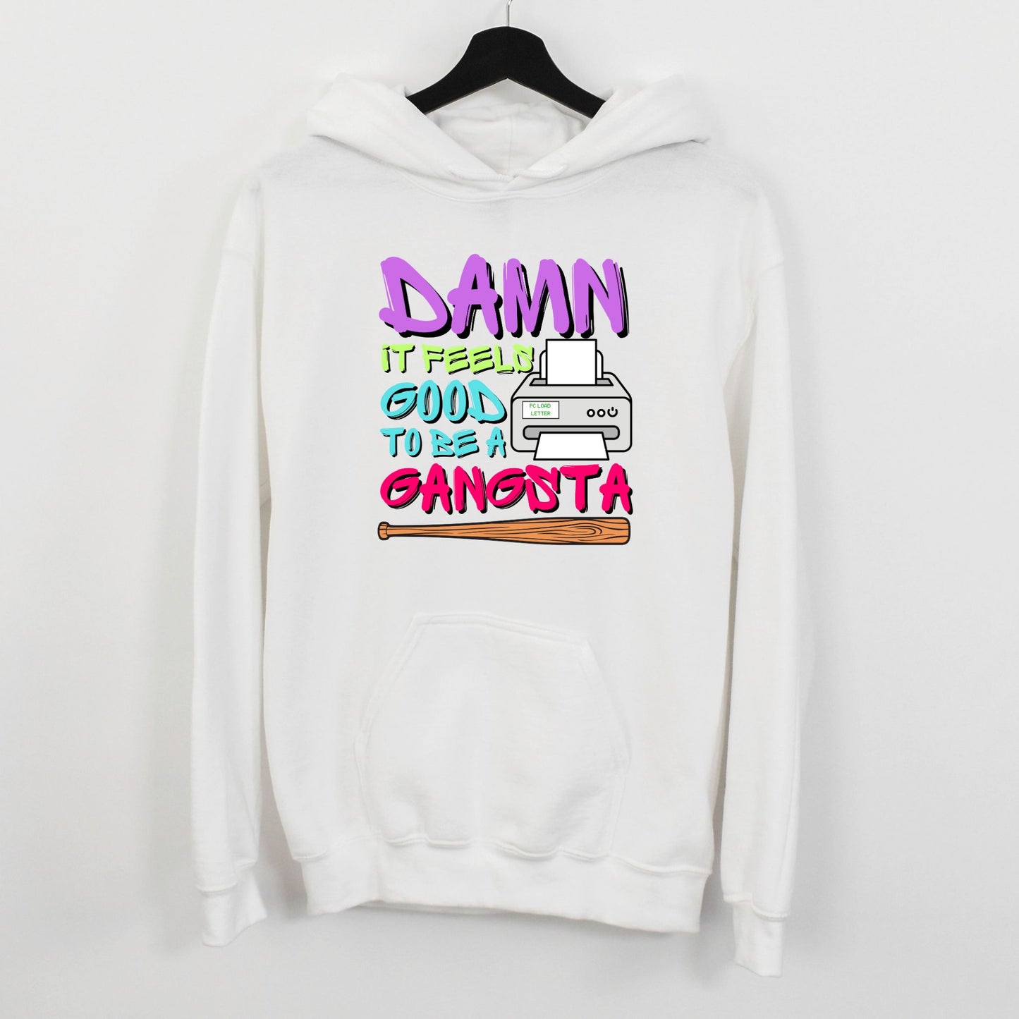 Damn It Feels Good to Be a Gangsta | Unisex Hooded Sweatshirt